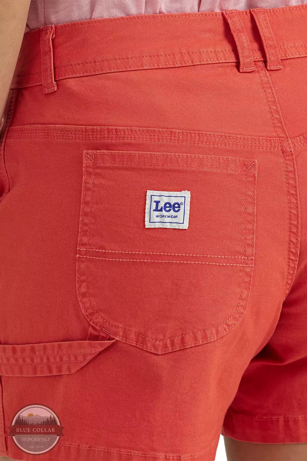 Lee 112346740 Poppy Legendary Carpenter Shorts Back Detail VIew