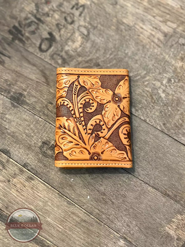 Leegin E80124 Silver Creek Classics Las Flores Tri-Fold Wallet Back View