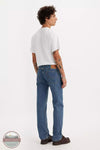 Levi's 505-4891 505 Regular Fit Straight Leg Jeans in Medium Stone Wash Back View