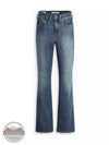 Levi's 18759-0121 725 High Rise Slim Fit Bootcut Jeans in Tore It Up Dark Wash front of jeans shown