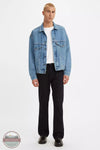 Levi's 517-0260 517 Boot Cut Jeans in Black Front View