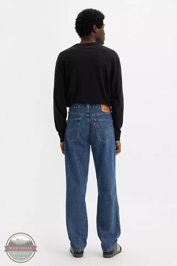 Levi's 550-4891 550 Relaxed Fit Jeans in Medium Stonewash Back View