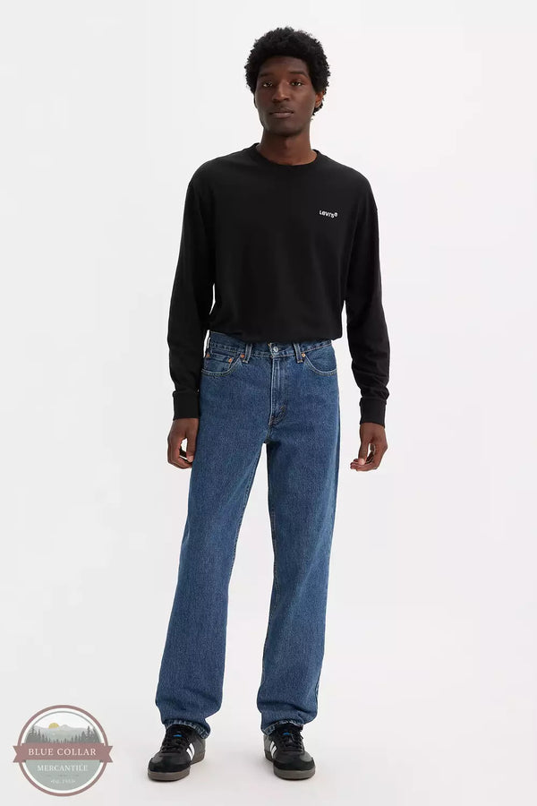 Levi's 550-4891 550 Relaxed Fit Jeans in Medium Stonewash Front View