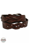 Angel Ranch D140001202 1.5" Braided Acorn Brown Belt back view