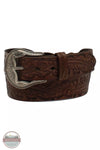 Angel Ranch D140001202 1.5" Braided Acorn Brown Belt front view