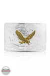 Montana Silversmith 46510-249 Iconic Western Eagle Silver Buckle Front View