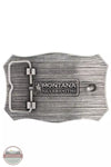 Montana Silversmith A935 Longhorn Crest Filigree Attitude Buckle Back View