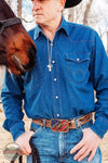 Montana Silversmiths A865 Patriot Bull Rider Attitude Buckle Life View 2