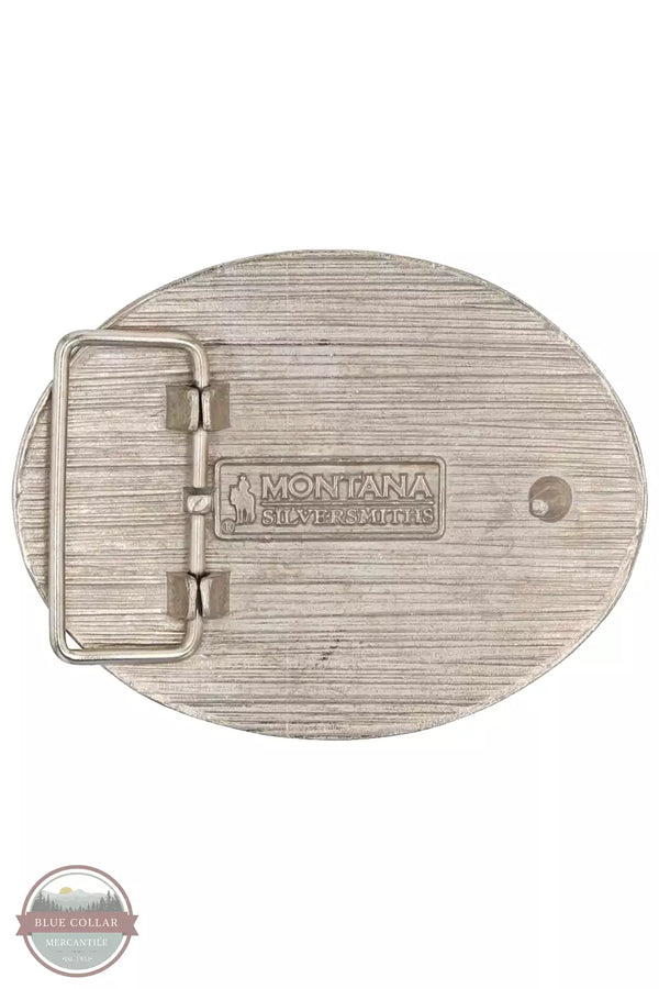 Montana Silversmiths A967TBL In Blue Attitude Buckle Back View