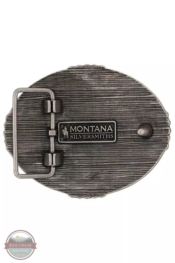 Montana Silversmiths A988S Sunrise Bronc Attitude Buckle Back View