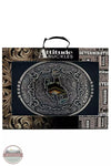 Montana Silversmiths A988S Sunrise Bronc Attitude Buckle Box View