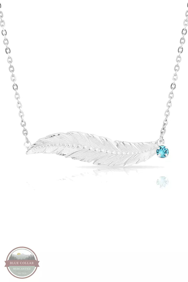 Montana Silversmiths AMNC5460 Cinderella Liberty American Made Necklace Front View