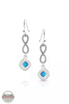 Montana Silversmiths ER5502 Infinite Sky Turquoise Earrings Back View