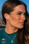Montana Silversmiths ER5648 Turquoise Tranquility Crystal Earrings Life View