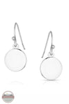 Montana Silversmiths ER5775 Subtle Charm Turquoise Earrings Back View