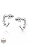 Montana Silversmiths ER5799 River Bend Opal Crystal Earrings Back View