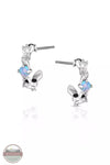 Montana Silversmiths ER5799 River Bend Opal Crystal Earrings Front View
