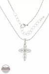 Montana Silversmiths NC3978RG Against the Light Cross Necklace Back View