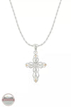 Montana Silversmiths NC3978RG Against the Light Cross Necklace front View