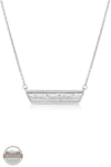 Montana Silversmiths NC5481 High Noon Cobblestone Bar Necklace back view
