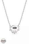 Montana Silversmiths NC5770 Aurora Lights Crystal Necklace Back View