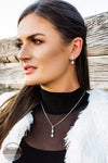 Montana Silversmiths NC5772 Elegant Harmony White Opal Necklace Life View