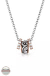 Montana Silversmiths NC5784 Wildflower Elegance Ring Necklace Front View