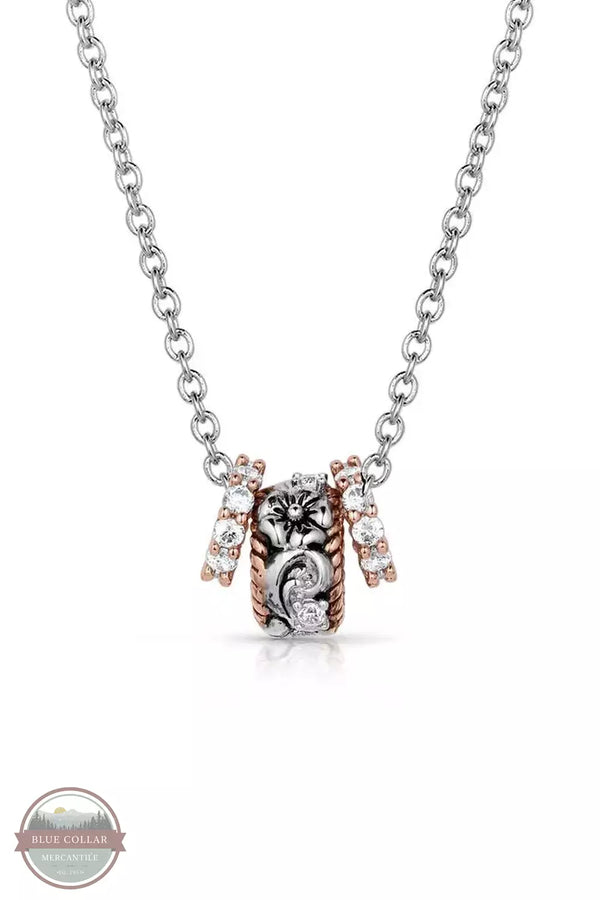 Montana Silversmiths NC5784 Wildflower Elegance Ring Necklace Front View