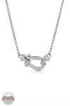 Montana Silversmiths NC5824 Ride in Style Crystal Necklace Front View