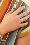 Montana Silversmiths RG5592 Southwestern Escape Wrap Ring Life View