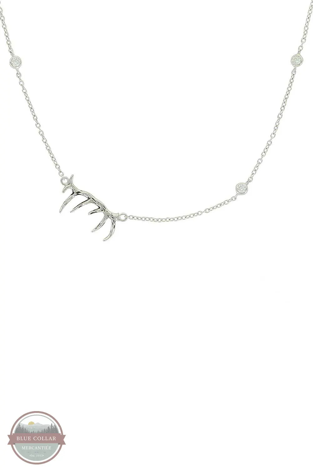 Montana Silversmiths SLKTNC3288 Pursue the Wild Starry Antler's Grace Necklace alone