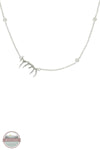 Montana Silversmiths SLKTNC3288 Pursue the Wild Starry Antler's Grace Necklace alone