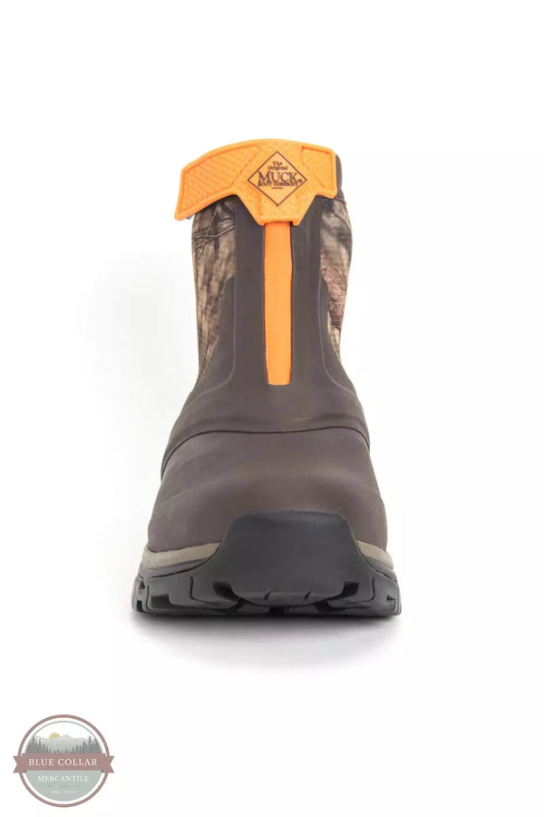 Muck AXMZ-MOC Mossy Oak Apex Mid Zip Ankle Boots Front View