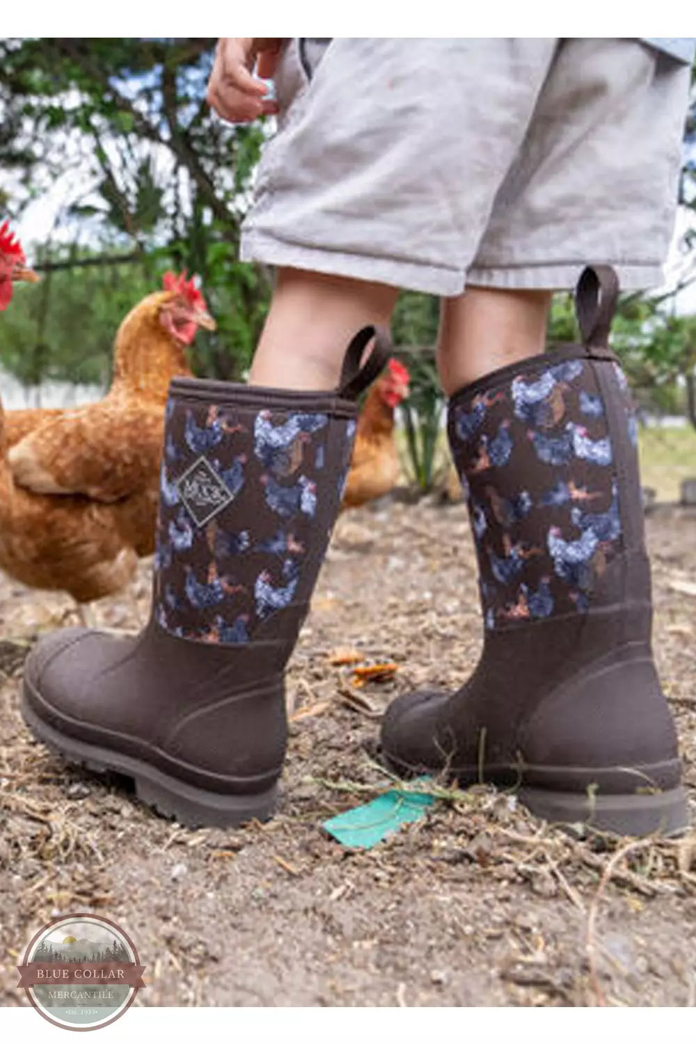 Muck KCH9CK Chicken Chore Boots in Brown
