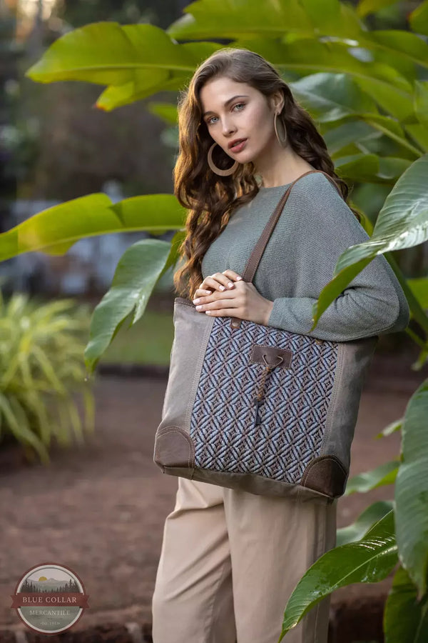 Myra Bag S-2188 Hot Chocolate Tote Bag Life View