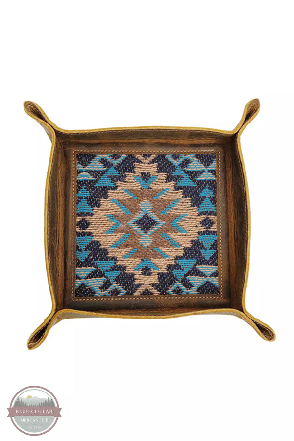Myra Bag S-6441 Sky Azteca Tray Top View