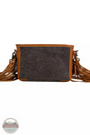 Myra Bag S-6735 Mojave Paisley Fringed Small Crossbody Bag Back View