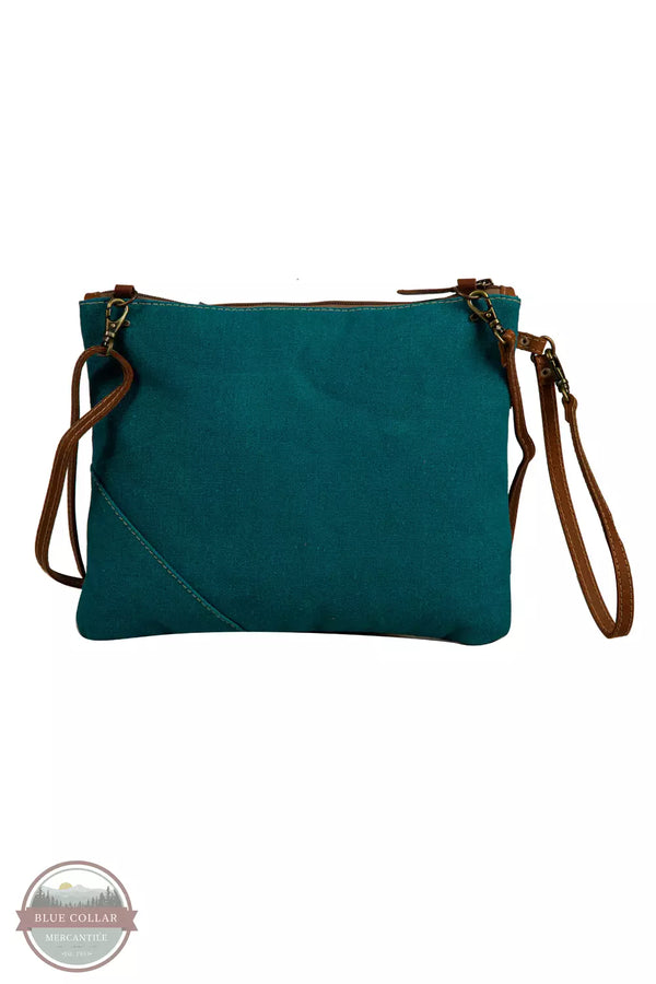 Myra Bag S-7907 Countryside Connections Patchwork Small Crossbody Bag Back View