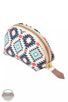 Myra Bag S-7963 Sky Visions Half Round Coin Purse Profile View