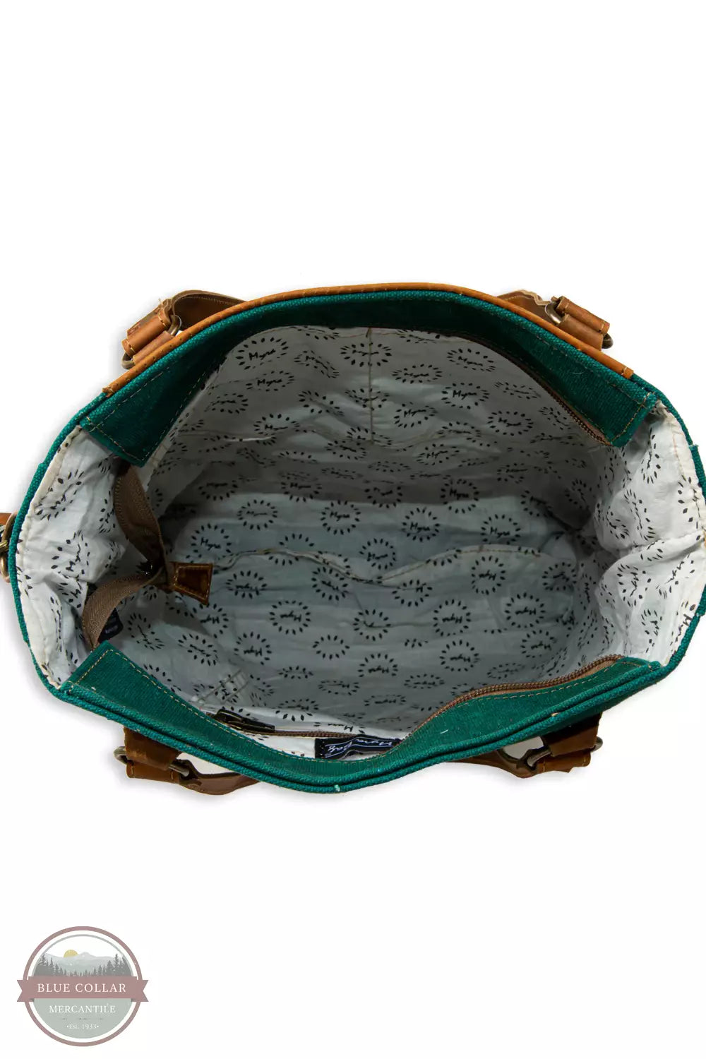 Myra Bag S-8030 Templeton Multipurpose Tote Bag Inside View