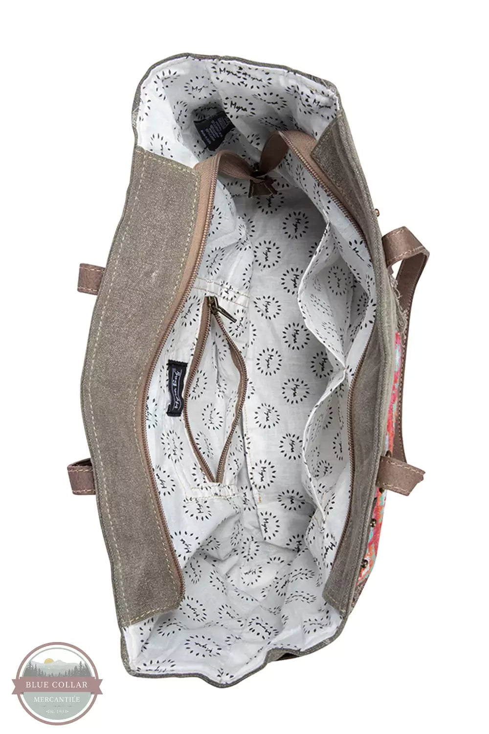 Myra Bag S-8436 High Trails VP11 Tote Bag Inside View