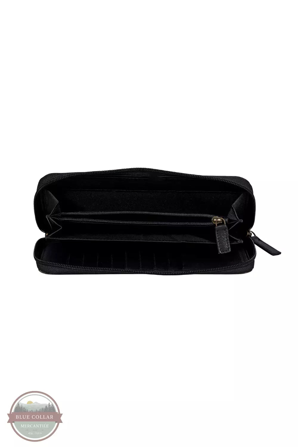 Myra Bag S-8751 Spirit of the Herd Hand-Tooled Wallet Inside View