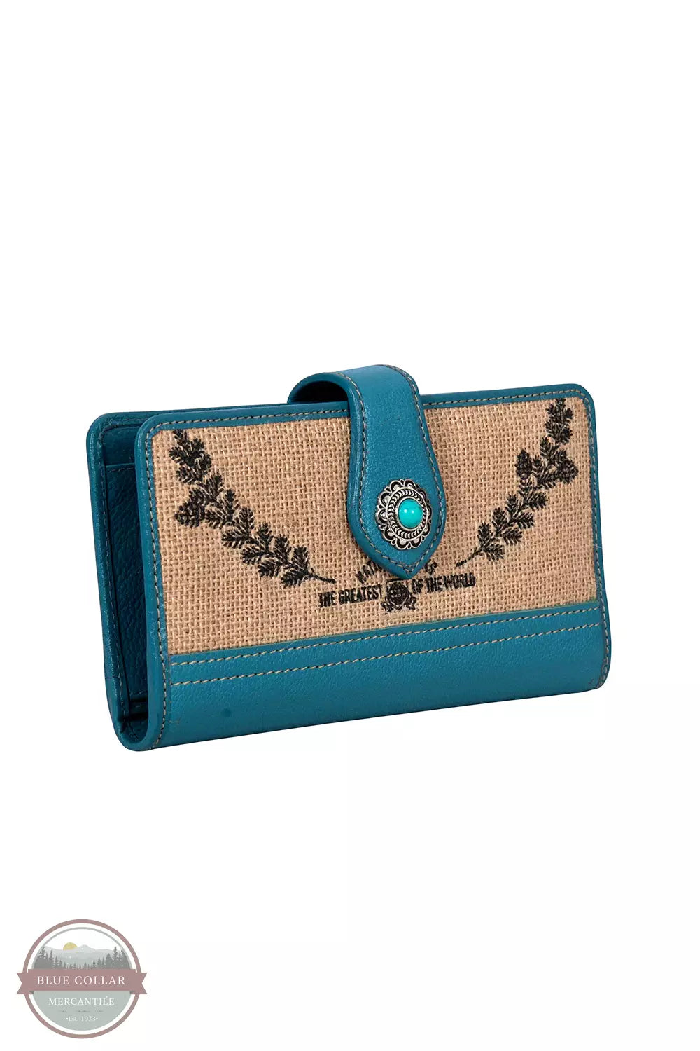 Myra Bag S-8754 Grand Canyon Wallet Profile View