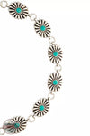 Myra Bag S-9081 Glory of Morning Concho Belt Detail View