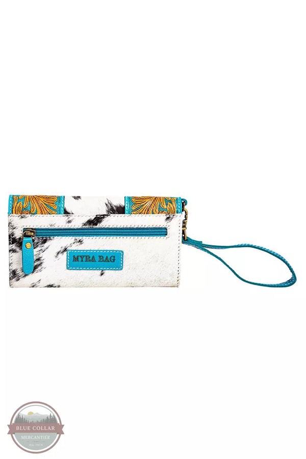 Myra Bag S-9406 Georgia Trails Hand-Tooled Wallet Back View