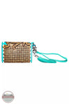 Myra Bag S-9407 Treasure Bloom Hand-Tooled Wallet Back View