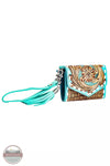 Myra Bag S-9407 Treasure Bloom Hand-Tooled Wallet Profile View