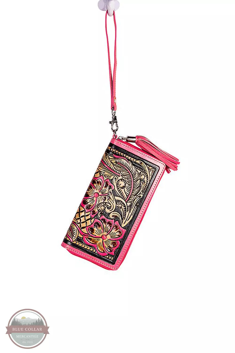 Myra Bag S-9419 Magna Falls Hand-Tooled Wallet Front View 2