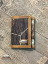 Nocona N54846222 Brown Tri-Fold Wallet Front View