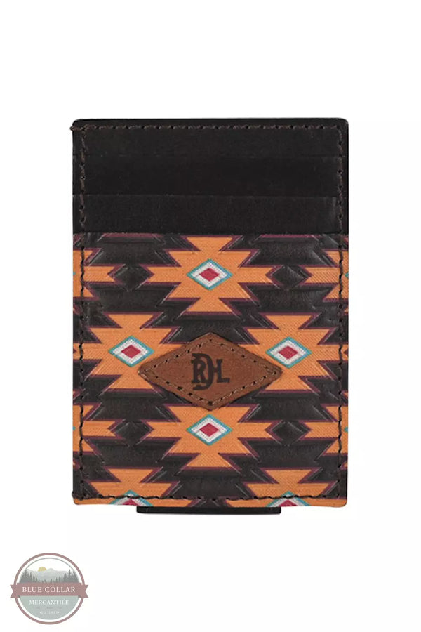 Red Dirt 23111875M5 Southwest Card Case with Magnetic Money Clip Front View